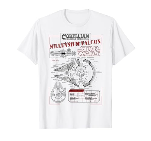 T-shirt Star Wars Faucon Millenium : le cadeau parfait pour fan de la saga