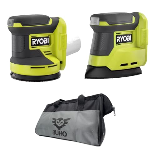 Ryobi ONE+ 18V 2-Tool Sander Kit with Buho Tool Bag