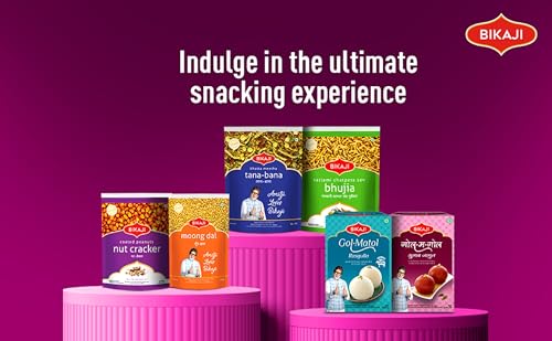 Bikaji Mastkin Cornflakes Mixture – 14.11 oz (400g) Pack | Ready to Eat Crunchy Indian Namkeen Snack with Potato Sticks, Cornflakes & Cashews | Authentic Bikaneri Flavor | Perfect Tea-Time Munching Mix