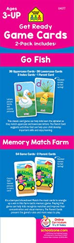 Go Fish Alphabet /Memory Match Farm - Target Exclusive