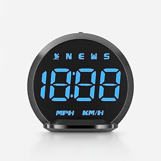 Heads Up Display for Cars, GPS Speedometer for Car, Universal Digital Speedometer HUD Display for All Vehicles, Plug and Play (G13)
