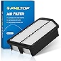 PHILTOP Engine Air Filter, Replacement for CA11053A, Forte (2013-2018), Forte Koup (2013-2015), Forte5 (2014-2016), Elantra(2011-2016), Elantra GT,Elantra Coupe,Pack of 1