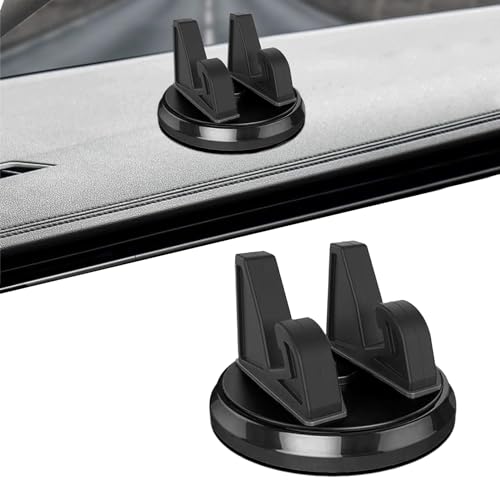 Image of jokormo 1 PC Car Dashboard Cell Phone Holder for Navigation, 360 Degree Rotatable Metal Vehicle Phone Mount Replacement, Universal Automotive Smartphones Holder for Truck SUV Car (Black)