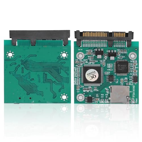 Wendry SATA Adapter, TF Memory Card to SATA Adapter SATA HDD/SSD Easy to Install, No Drivers Required