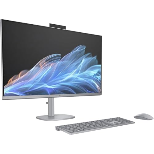 Image of HP OmniStudio X Copilot+ PC 31.5 inch 4K UHD All-in-One Desktop PC Intel Core Ultra 7 258V 4.8Ghz Win 11 Pro Meteor Silver (2TB SSD|32G RAM|Arc 140V)