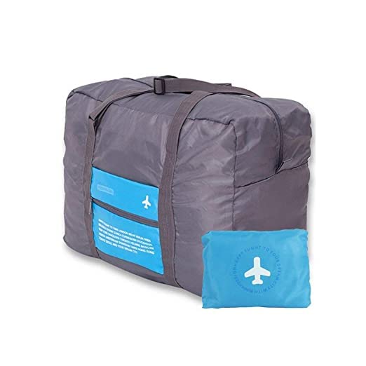 Flight Foldable 32 L Sports Flight Shoulder Handbag: Polyester Waterproof Travel Luggage with Large Capacity and Lightweight Design (Pack of 01)-image-26