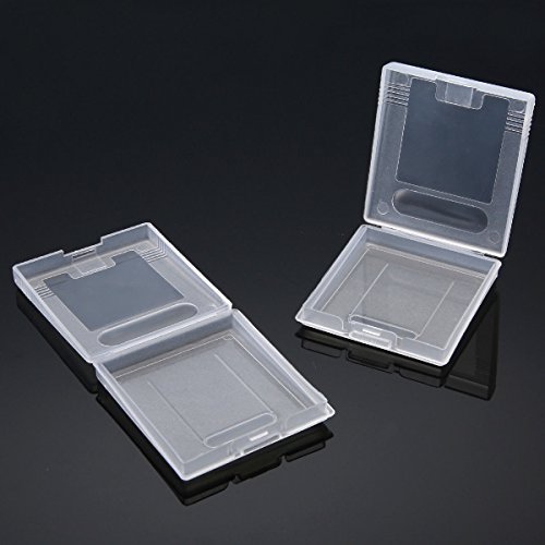 10Pcs Clear Protective Game Cartridge Case Storage Box For Nintendo Gameboy Color Gbc Gb Gbp #TOP7