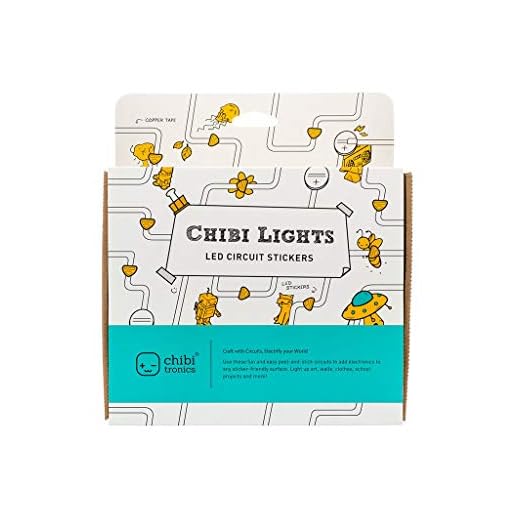 Chibitronics - Chibi Lights - LED Circuit Stickers STEM Starter Kit