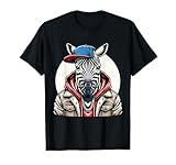 Lustige Safari mit Zebras in Afrika. Perfektes Geschenk für Safari-Liebhaber. Erkunden Sie Afrika und beobachten Sie Zebras auf Safari. Perfektes Geschenk für Zebra-Liebhaber.