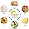 BOORIKA Dough Scraper & Bench Scraper Kitchen – Stainless Steel Sourdough Tools – Dough Cutter for Sourdough Bread, Pizza, and Flat Top Griddles – Chef Approved (Light) #5