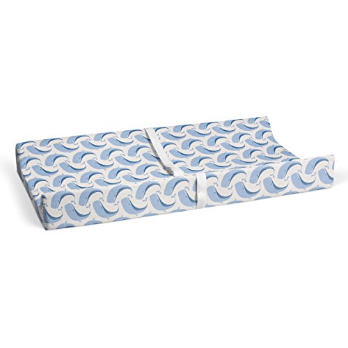 Image of Glenna Jean Whale of a Time 16" x 32" Changing Pad Cover for Baby Nursery