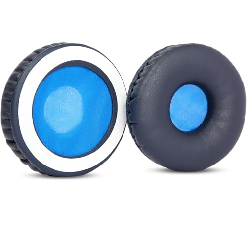 Almohadillas para auriculares compatibles con Sony WHXB700, WH XB700, MDR-XB450, XB450AP, XB550AP, XB650BT, reemplazo, cojines para oreja, cubiertas de repuesto (Azul) miniatura 5