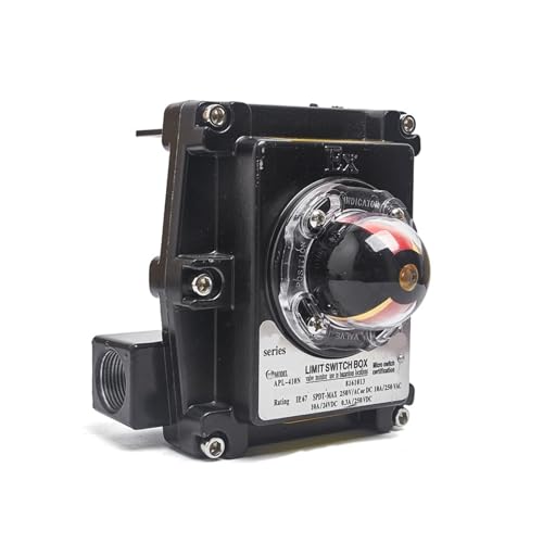 Interrupteur de fin de course pneumatique APL-410N boîtier de rétroaction pour vanne industrielle