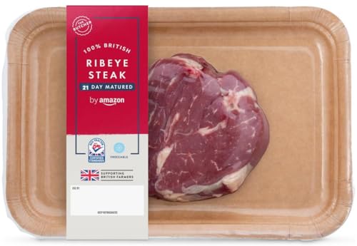 by Amazon British Ribeye Steak 21 Day Matured 227 g