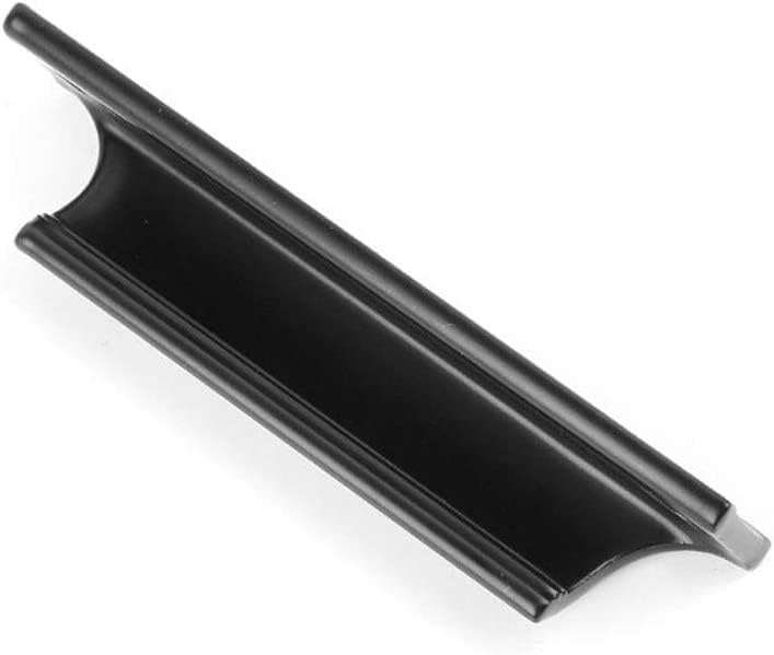 Antique Retro Hasp Lock Buckle Hook Eye Latch,Aluminum Alloy Handle Thickened Windows and Cabinet Door Drawer Small Balcony Mobile Window (Color : White Butto(Black)