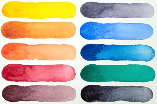 Daniel Smith Extra Fine Watercolor - Michael Solovyev Master Artist, Set of 10, 5 ml, Tubes