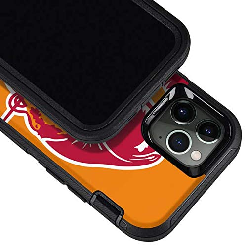 Skinit Decal Phone Skin Compatible with OtterBox Defender Case for iPhone 12 Pro Max - Officially Licensed NFL Tampa Bay Buccaneers Retro Logo Design