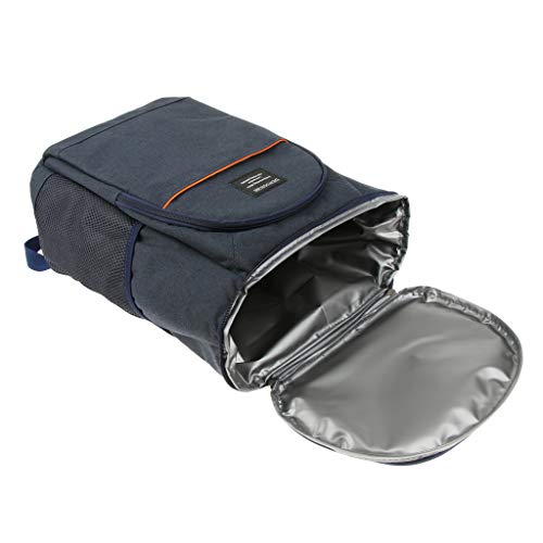 SM SunniMix Mochila térmica mochila isolada leve e à prova de vazamento saco de armazenamento de piq