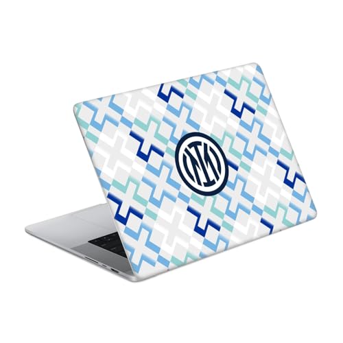 Skin MacBook Pro 16 A2485 Inter Milan autocollant au bureau pour supporter écusson 2025/26