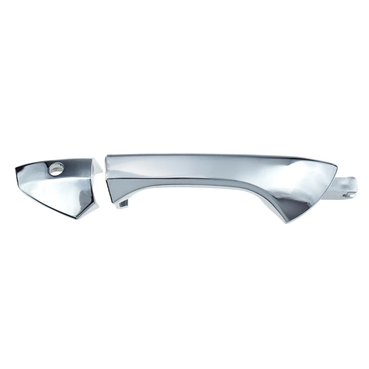 Qloygmd One Color Car Front Left Exterior Door Handle Chrome For Honda For Accord