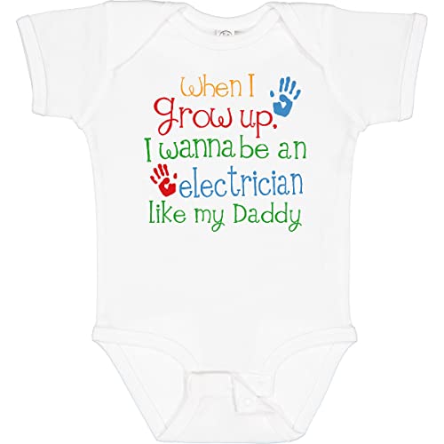 Image of inktastic Electrician Like Daddy Baby Bodysuit