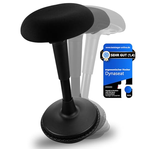 Dynaseat Taburete Ergonómico Regulable En Altura Para Sentarse Y Estar De Pie Negro, 65 85 Variante Taburete De Oficina Ergonómico Taburete De Escritorio Con Efecto Oscilante Soporte De Pie Dynaseat Taburete Ergonómico Regulable En Altura Para Sentarse Y Estar De Pie Negro, 65 85 Variante Taburete De Oficina Ergonómico Taburete De Escritorio Con Efecto Oscilante Soporte De Pie