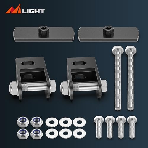 Image of Nilight 2.5 inch Front Leveling Lift Kit for 2014 2015 2016 2017 2018 2019 2020 2021 2022 2023 ram 2500 4WD 2013-2022 ram 3500 4WD Spring Spacers and Shock Extenders Lift Kits