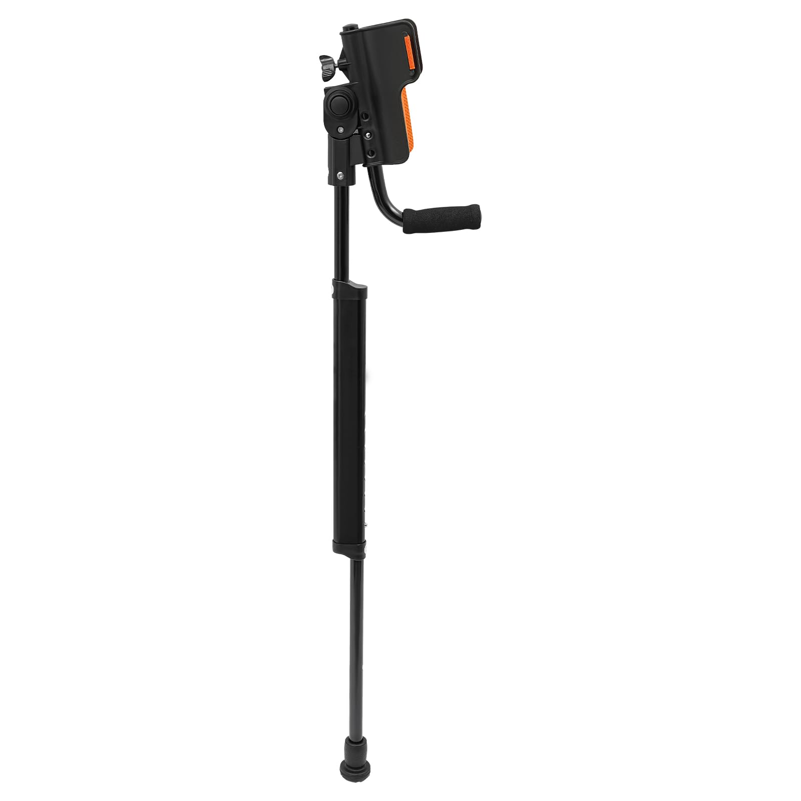 Stampelle di supporto per deambulazione, stampella ergonomica, stampelle per avambraccio regolabili con polsino, pedonale ortopedico fino a 100 kg per adulti