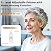 NVBOTY OTC Hearing Aids for Seniors & Adults - Rechargeable, 25+ Hour Battery Life, Advanced Noise Cancellation, 5-Level Volume & Memory, Clear Sound, Comfort-Fit, LED Display (Black)