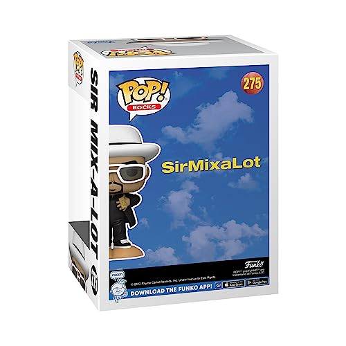 Funko Pop! Rocks: Sir Mix-A-Lot-Mix-A-Lot – Figurine en Vinyle à Collectionner – Idée de Cadeau – Produits Officiels – Jouets pour Les Enfants et Adultes – Music Fans - Les Beatles, Paul McCartney, John Lennon, RIngo Starr, George Harrison Funko Pop! Rocks: Sir Mix-A-Lot-Mix-A-Lot - Figurine en Vinyle à Collectionner - Idée de Cadeau - Produits Officiels - Jouets pour Les Enfants et Adultes - Music Fans – Image 4