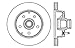 StopTech 127.66016R Sport Drilled/Slotted Brake Rotor (Front Right), 1 Pack