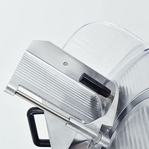 MOOTACO Aufschnittmaschine Allesschneider Ø 300 mm Brotschneidemaschine Schrägschneider Edelstahl Gastro 0-15 mm… – Bild 6