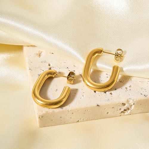 Cerceau en or 14K légères pour éviter de fatiguer les oreilles - 4
