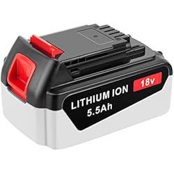 Bateria 20V Black And Decker EICHXO 5500mAh 18V BL2018 Batería para Black Decker 18V Litio Bateria BL2018 BL1518L para B&D 20V Bateria LCC220 LCS120 LCS120B LD120VA