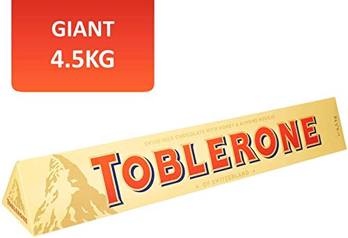 Toblerone Milk Chocolate Jumbo Bar 4.5kg Toblerone Milk Chocolate Jumbo Bar 4.5kg