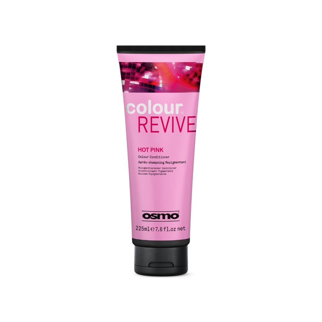 OSMO Color Revive Hot Pink | Bright Pink with Violet undertone | Conditioning Toning Mask | Vegan. 225ml.