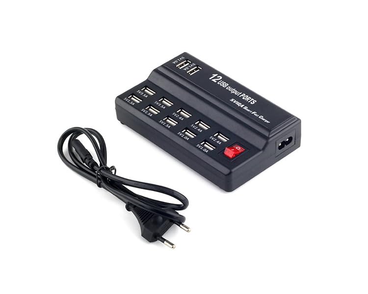Block de charge USB 10 ports rapide pour éliminer les câbles emmêlés