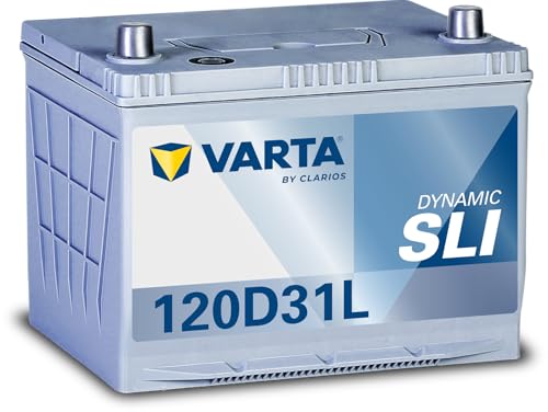 VARTA(�o���^) Dynamic SLI 120D31L ���Y�ԗp�o�b�e���[ �[�d�����/�W���� <�����ۏ؁E�����e�i���X�t���[> 100D31L/115D31L�݊�