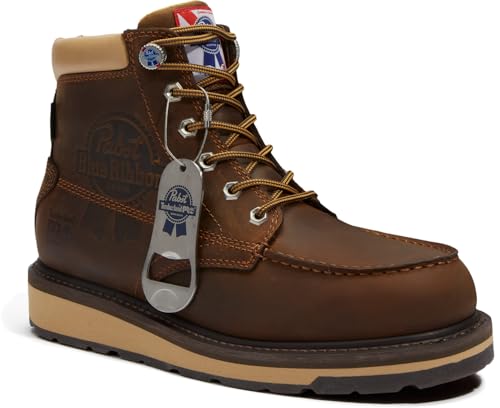Timberland PRO Timberland PRO Men's 6" Brown PBR Gridworks Soft Toe Waterproof Boot (9.5 M)