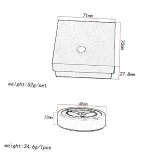 HEMOTON Platines À Niveau Équilibré Tourne-Disque Disque D'Enregistrement Niveau Phonograp Alternatif Plateau Tournant À Broche De 65 Mm Disques Vinyles Disque Vinyle Stabilisateur De – Image 6