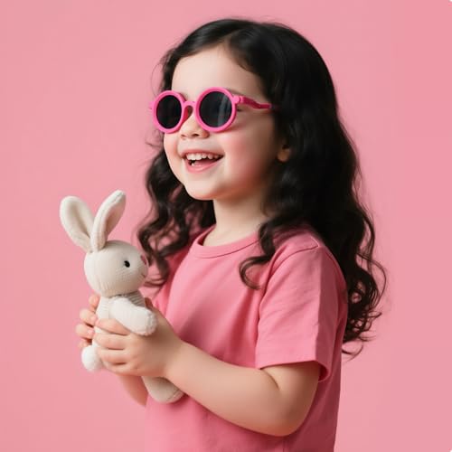 Image of EYEBUDDY Kids Toddler Sunglasses Age 2-4 /3-5 Boys Girls Polarized UV Protection Sun Glasses for Age 2-8