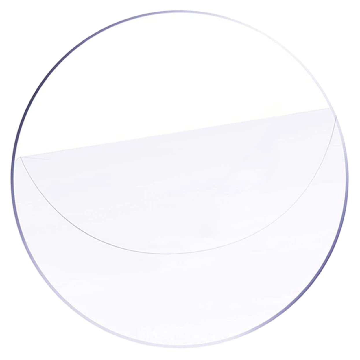 ERINGOGO Round Acrylic Board Transparent Blanks for Art Craft Projects for Photo Frame Replacement DIY Models and Designs