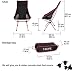 TAOPE Silla de Camping Plegable, Ligera, portátil, para Exteriores, para Pesca, jardín,...