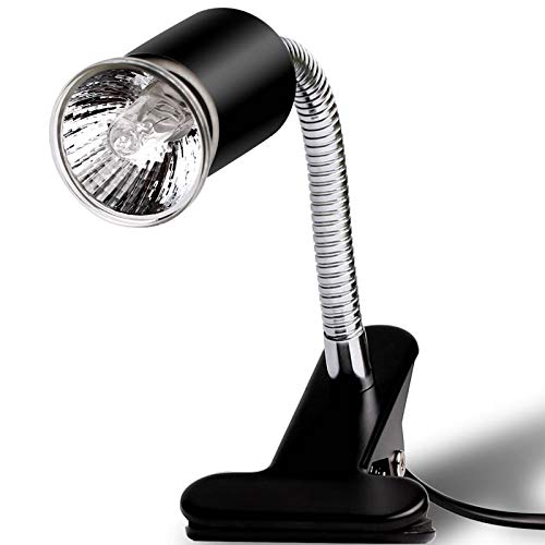 Calefacción para mascotas Reptile Calefacción Bombilla Soporte UVA UVB Lámparas Set para Basking Tortuga Lizard 25W 50W 75W Regulador de temperatura (Color: 25W 50W 75W Lamp)