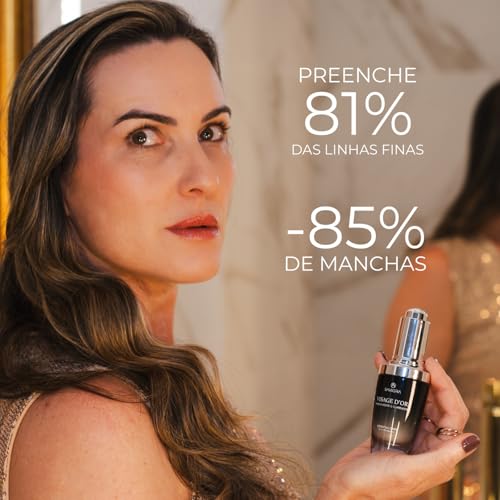 Serum facial Visage D'or Preenchedor e Clareador | SAVIORA