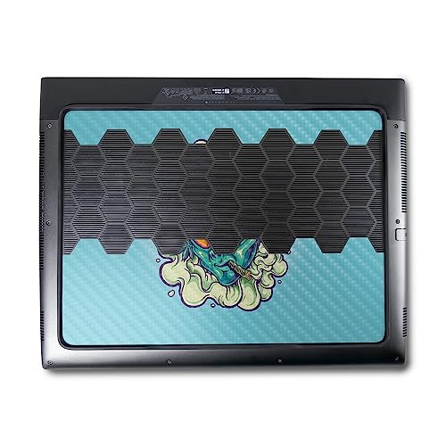 Image of MightySkins Carbon Fiber Skin Compatible With Alienware M18 R1 (2023) Full Wrap Kit - In Outer Space | Protective Durable Textured Carbon Fiber Finish | Easy To Apply & Change Styles | Made in the USA