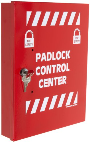 Brady Padlock Control Center, Small, 10