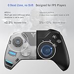 FLYDIGI APEX 4 Wireless PC Controller Forceflex Joystick Forceadapt Trigger 1000Hz Report Rate Full-Color LCD Display 1500mAh Battery Stereo Vibration PC/NS/TV/Android/Laptop - Image 5