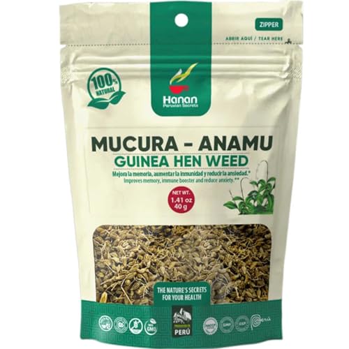 Hanan Peruvian Secrets Mucura Guinea Hen Weed Tea (Anamu) - Loose...