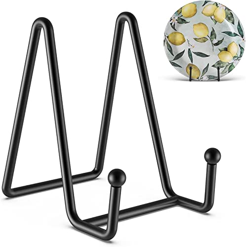 livros | Expositores cavalete ferro preto para placa | Suporte exibição suporte placa, suporte armaç